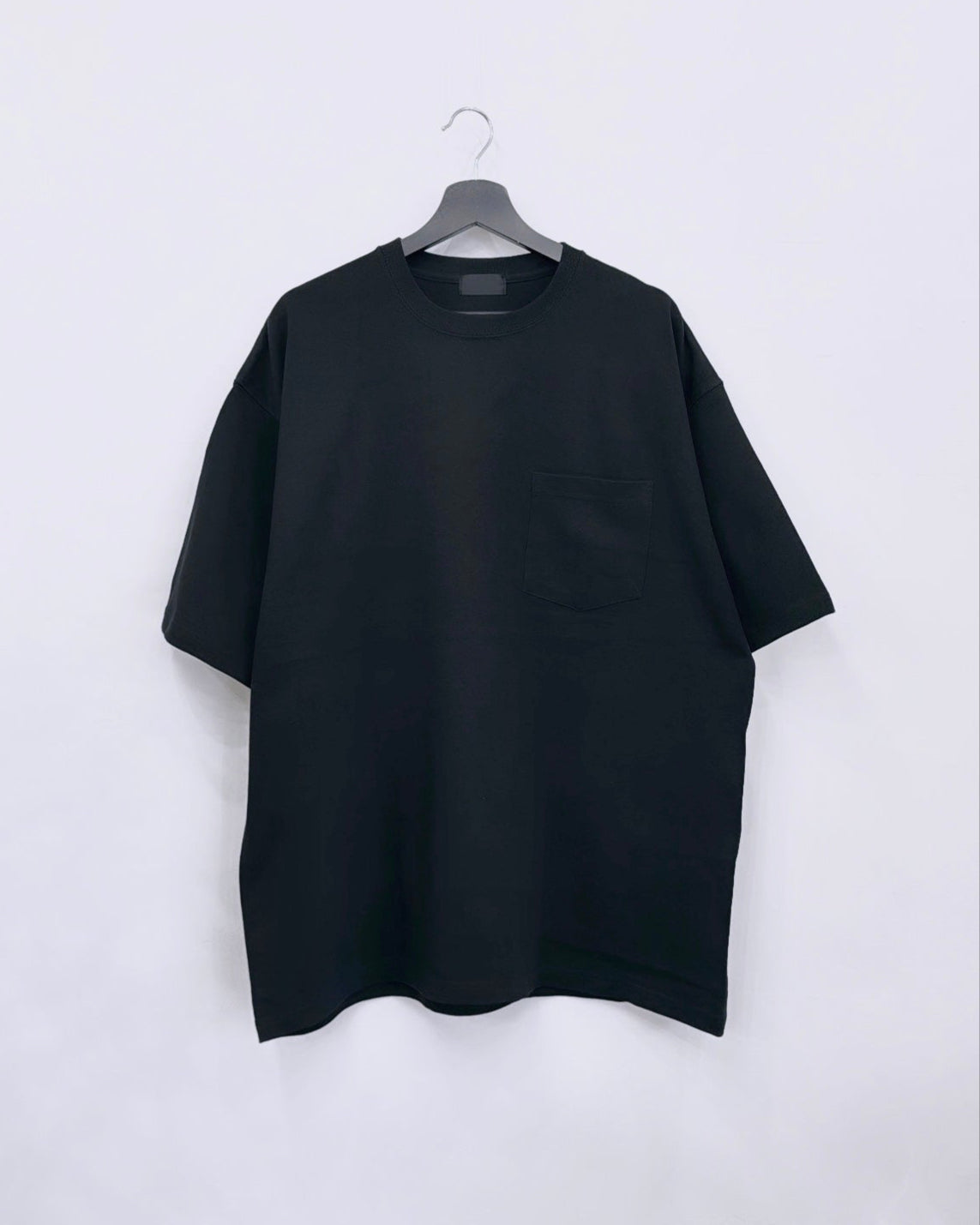 Heavy Weight Pocket Tee BLK