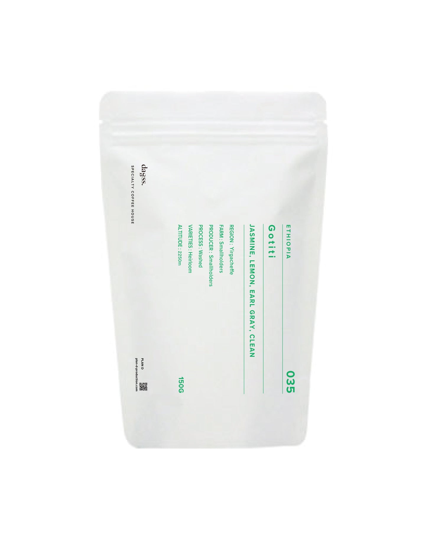 ETHIOPIA Banko Gotiti Washed 150g