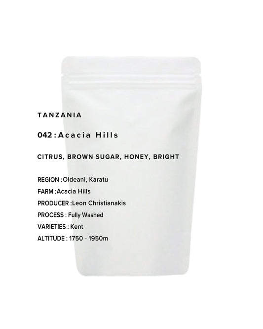 TANZANIA Acacia Hills Fully Washed 150g