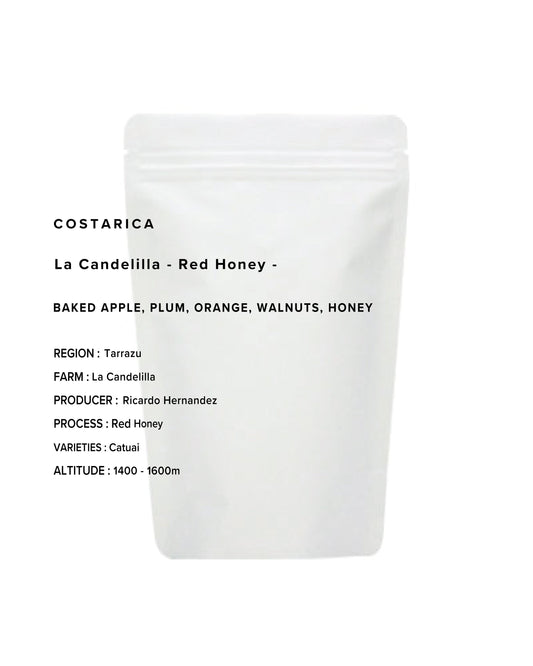 COSTA RICA / La Candelilla - RED HONEY - 150g