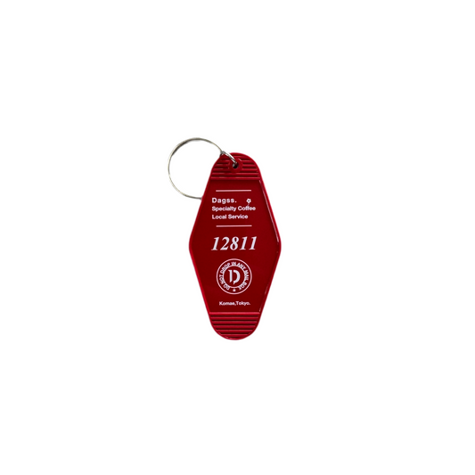 DAGSS MOTEL KEY TAG RED