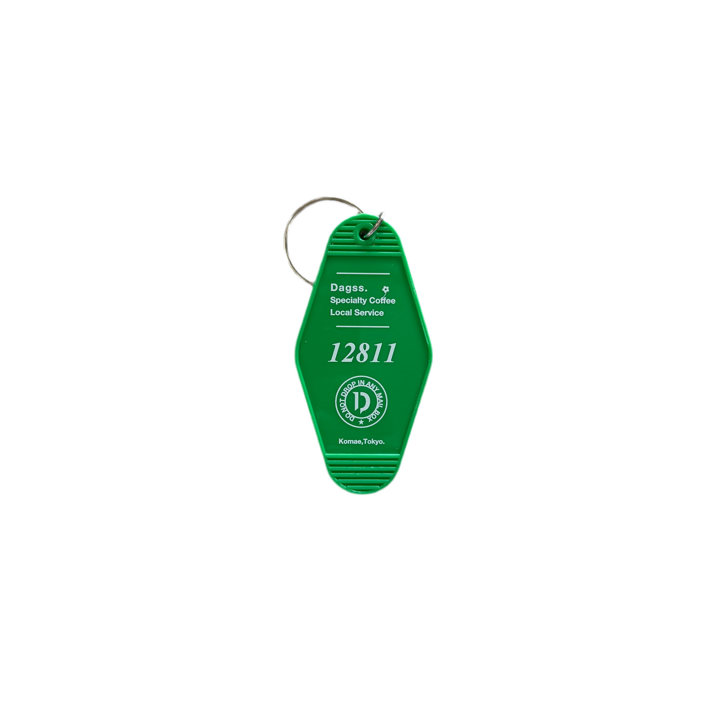 DAGSS MOTEL KEY TAG GRN