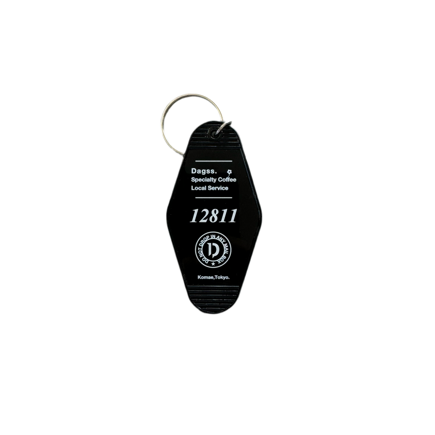 DAGSS MOTEL KEY TAG BLK