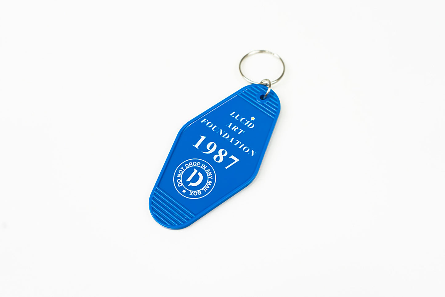 "LaF" MOTEL KEY TAG BLUE