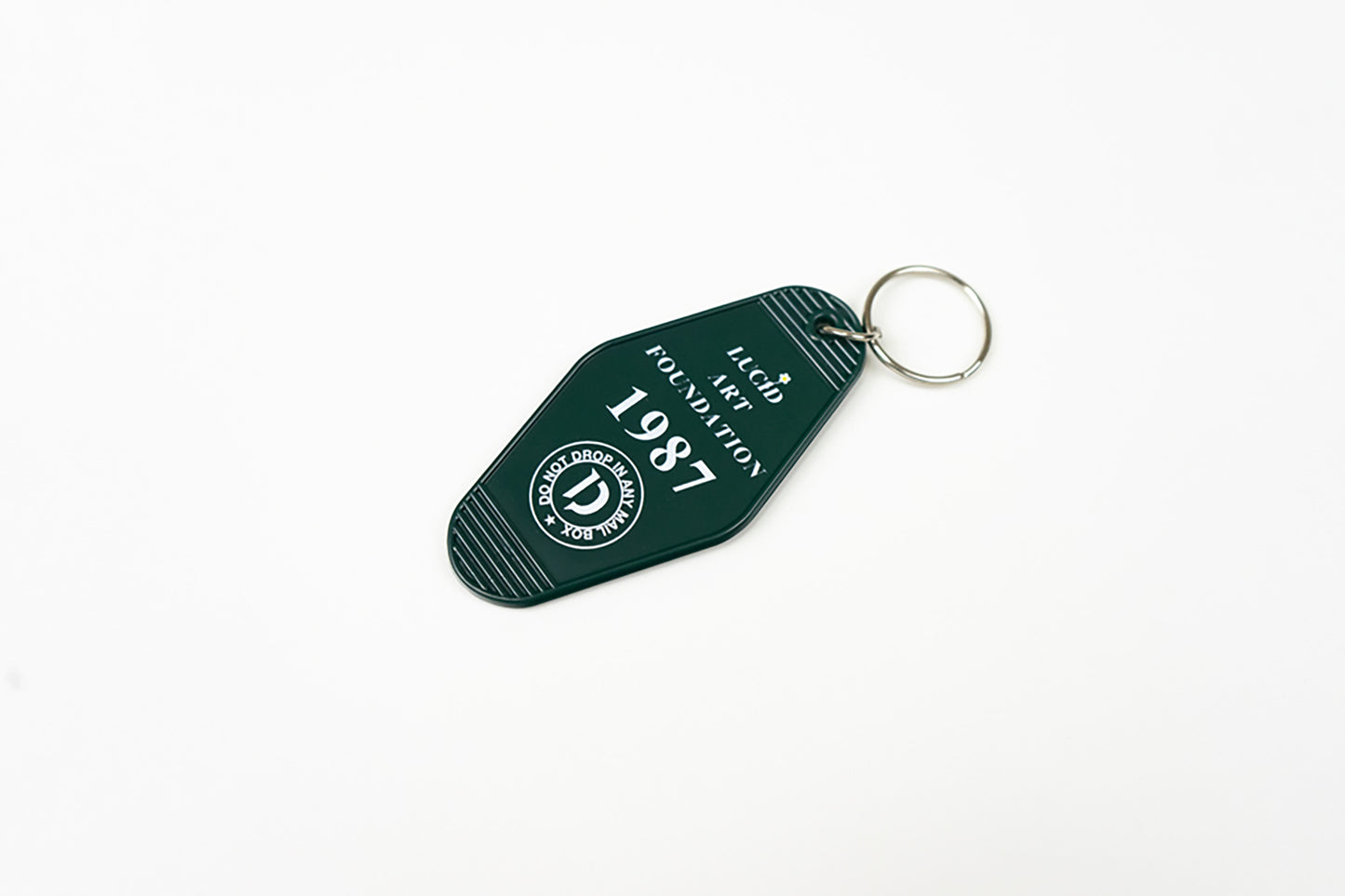 "LaF" MOTEL KEY TAG GREEN