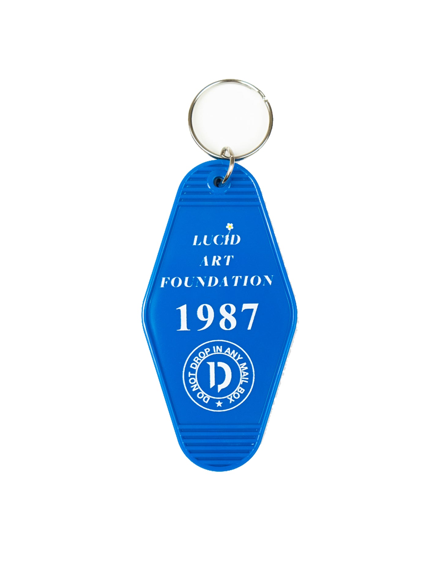 "LaF" MOTEL KEY TAG BLUE