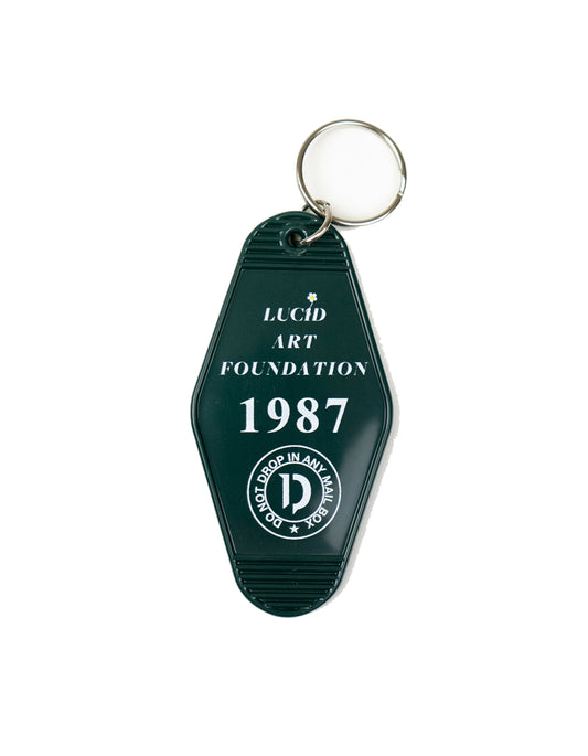 "LaF" MOTEL KEY TAG GREEN