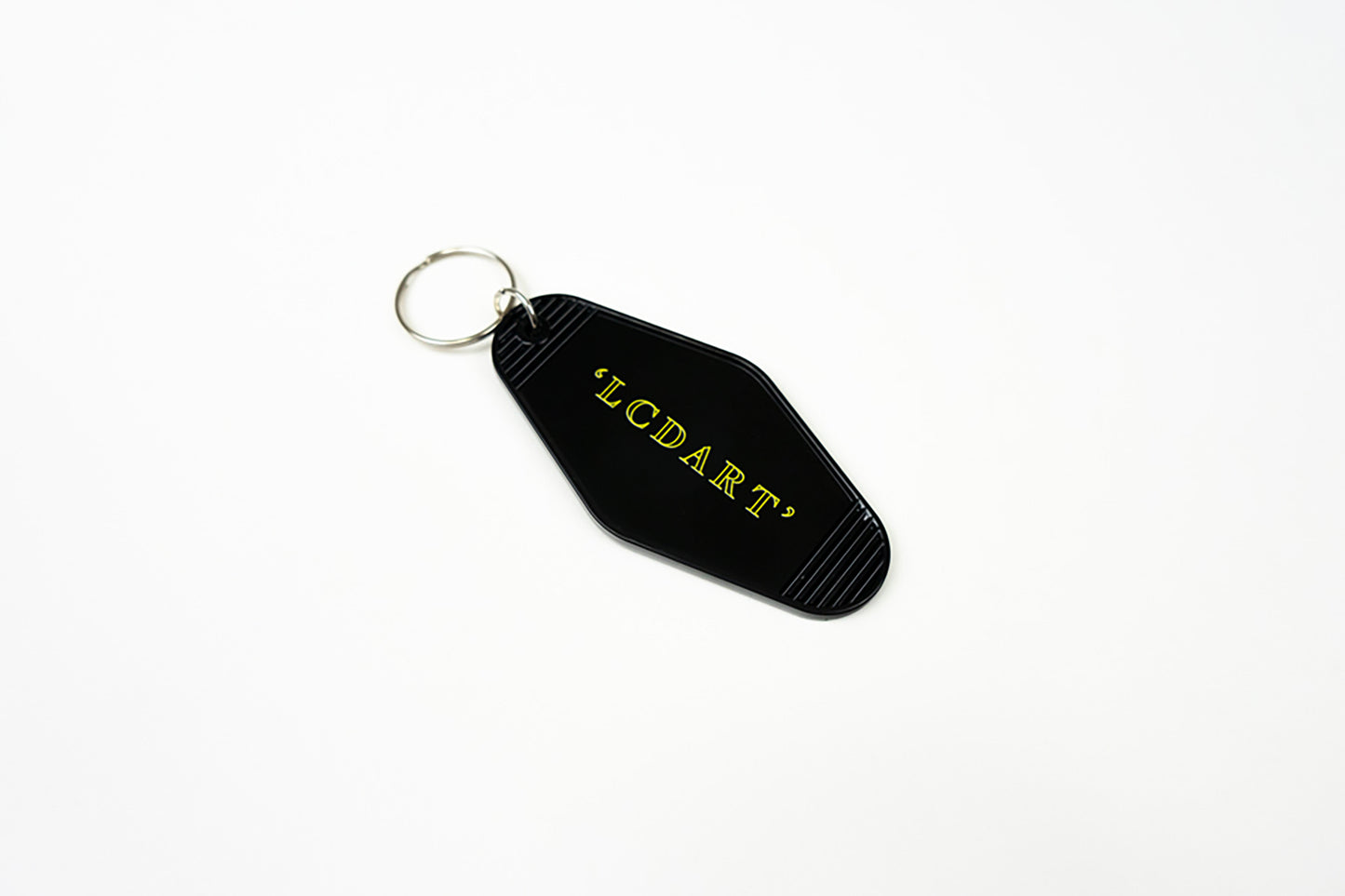 "LaF" MOTEL KEY TAG BLACK