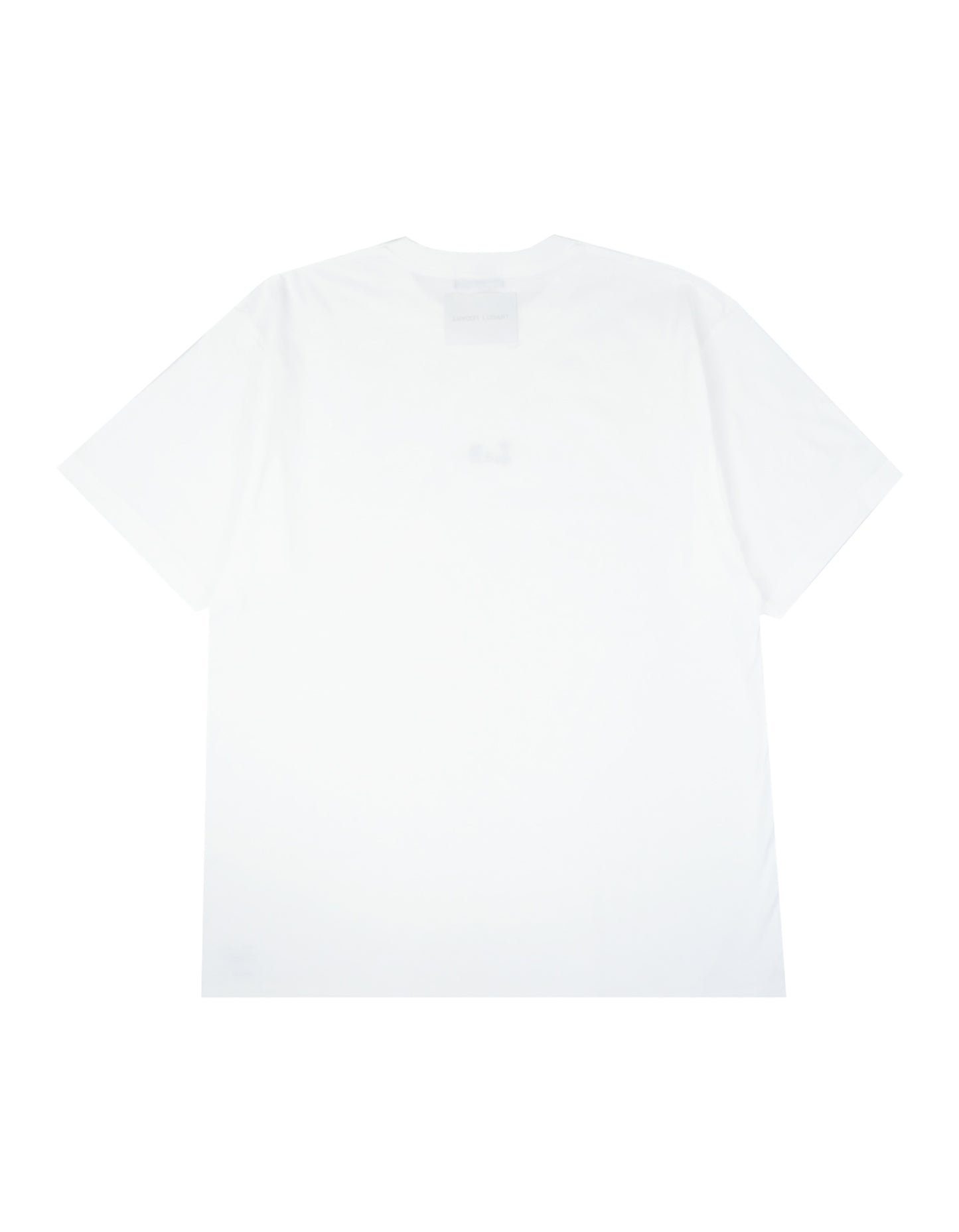 LOGO PRINT & EMBROIDERY  "LaF" TEE WHITE